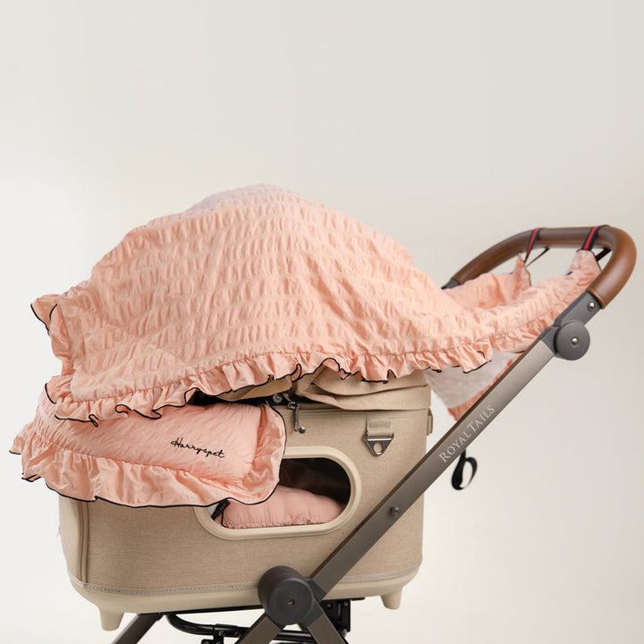 Blanket, Margaret the Lace - Coral Pink