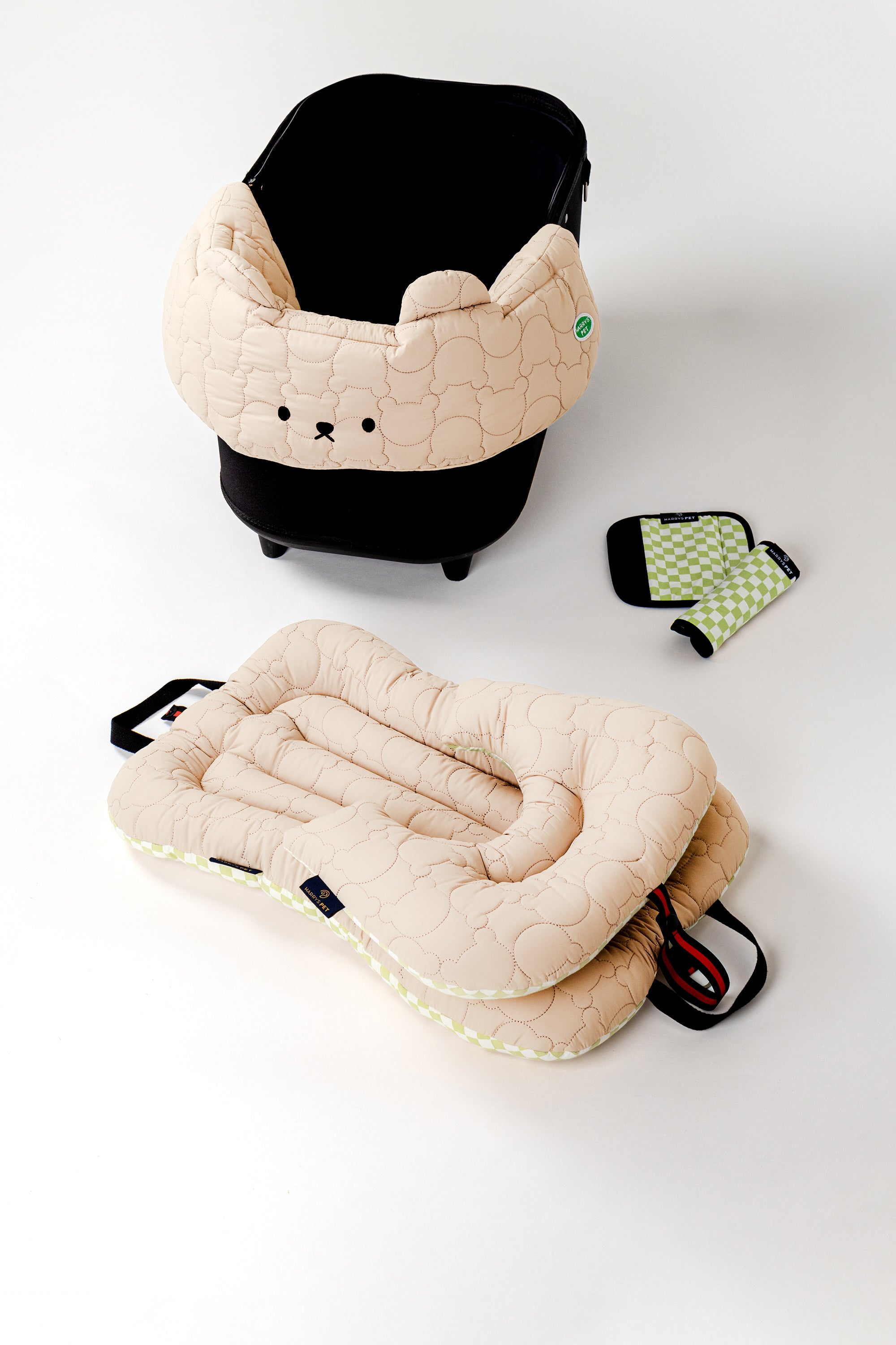 Berry More set of 3 - Mint & Ivory (Free Grip Covers) – HARRYSPET