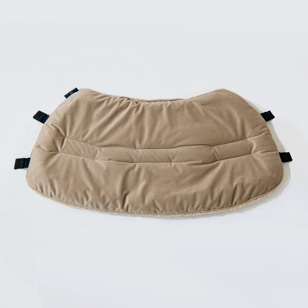 Comforter, Scribble - Mocha Beige