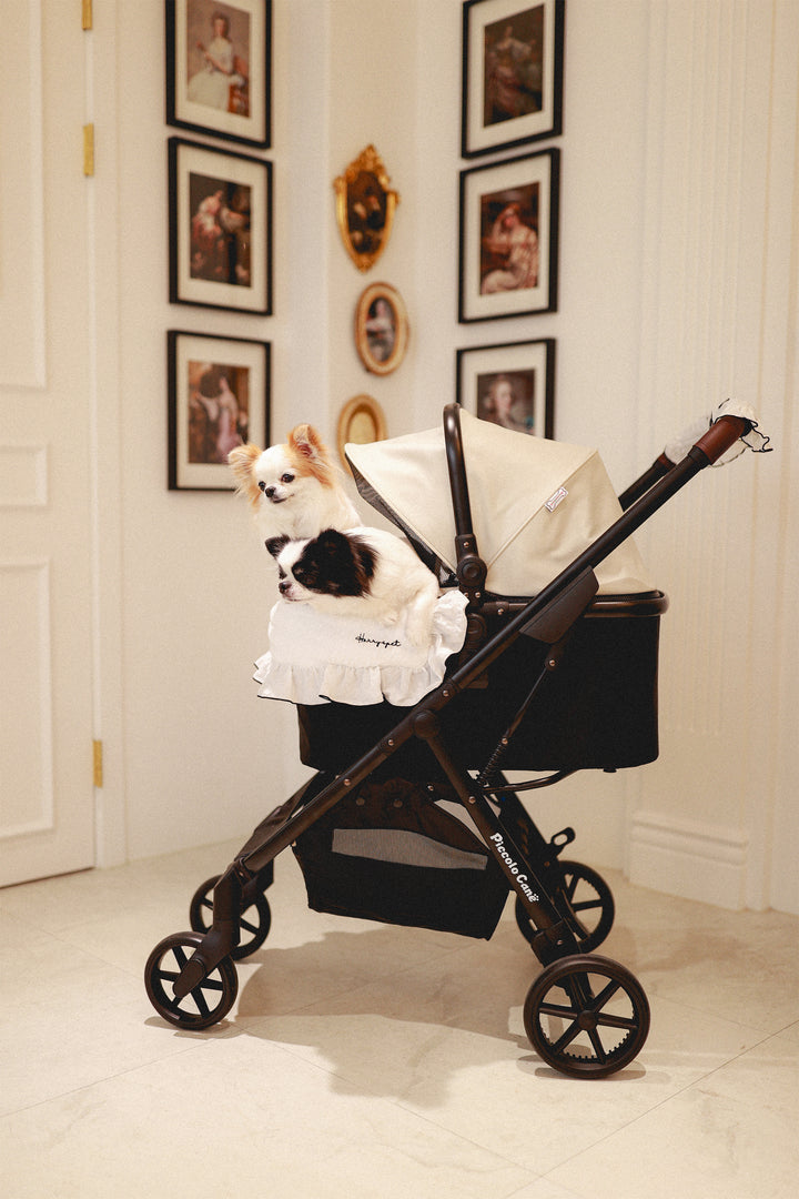 Pet Stroller, ECO - Green + Margaret the Lace Edition