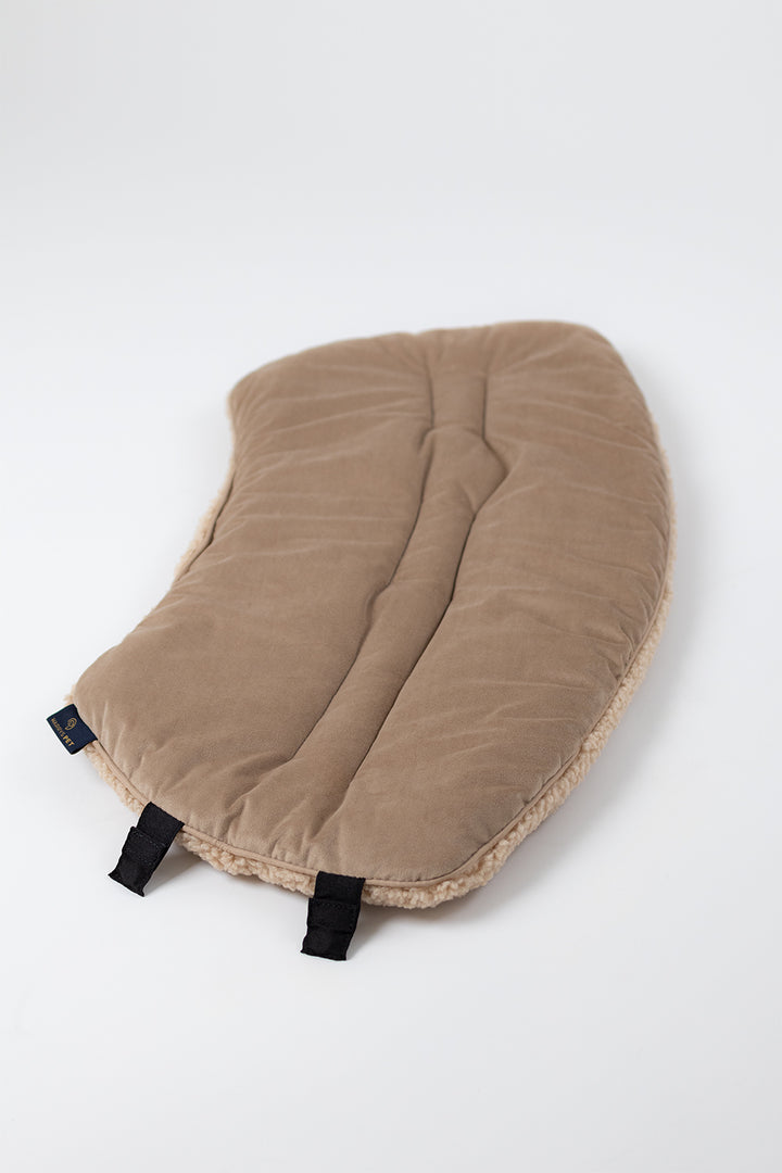 Comforter, Scribble - Mocha Beige