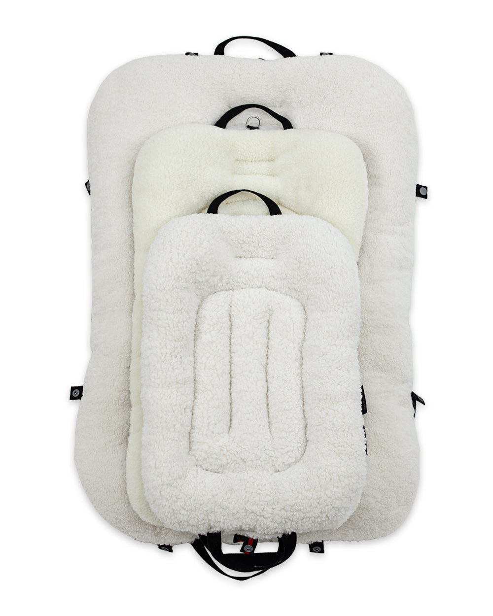 XLarge Dog liner, Scribble - Milk White