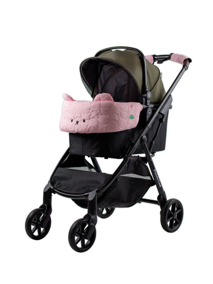 Pet Stroller, ECO - Green + BerryMore Edition