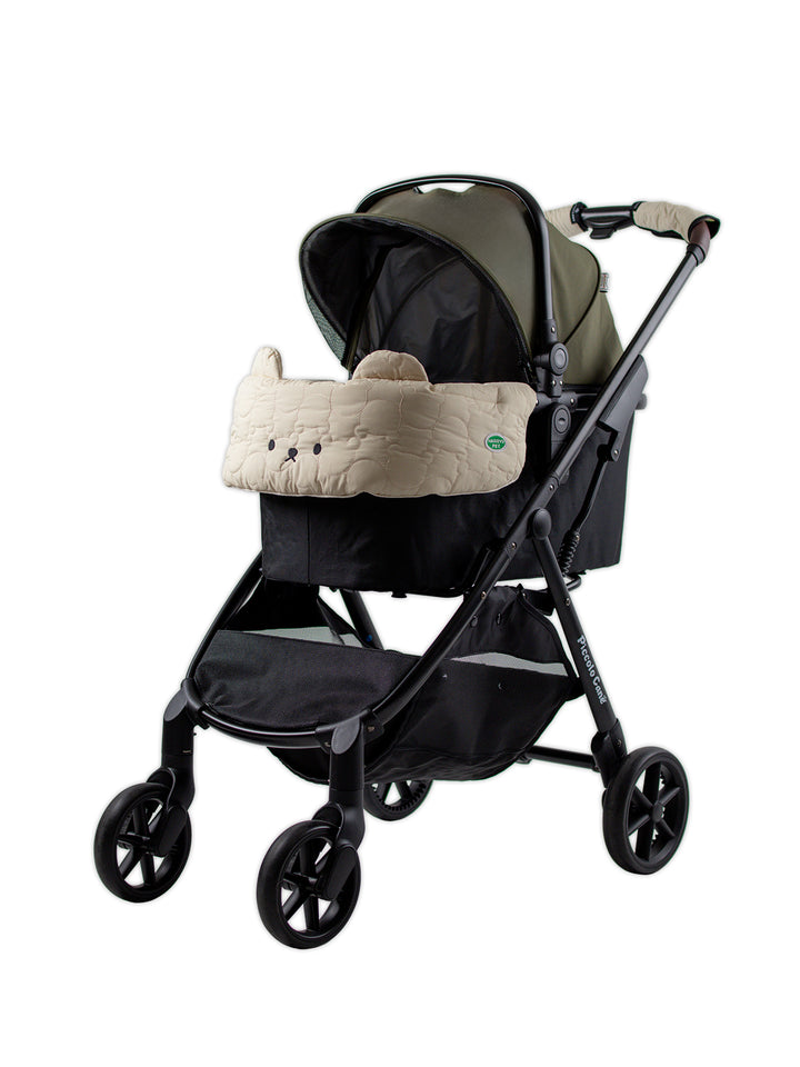 Pet Stroller, ECO - Green + BerryMore Edition