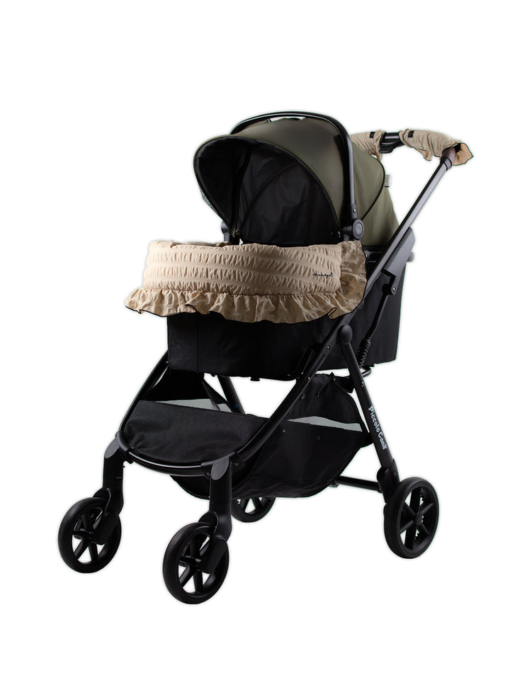 Pet Stroller, ECO - Green + Margaret the Lace Edition