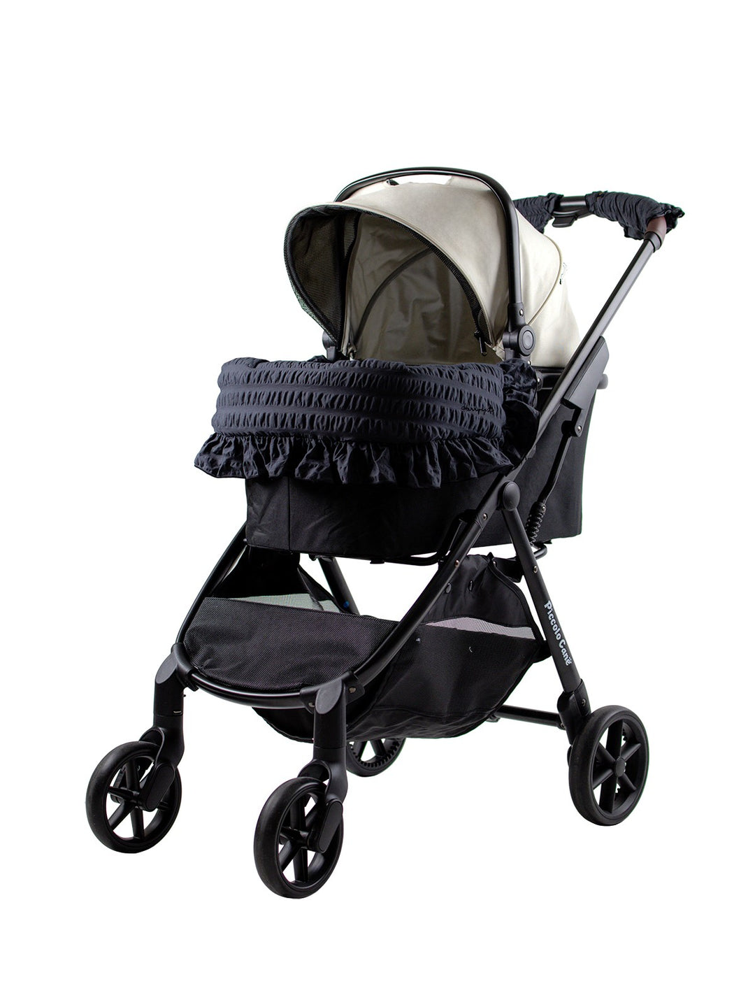 Pet Stroller, ECO - Ivory + Margaret the Lace Edition