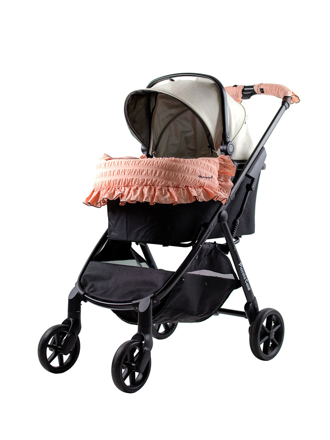 Pet Stroller, ECO - Ivory + Margaret the Lace Edition