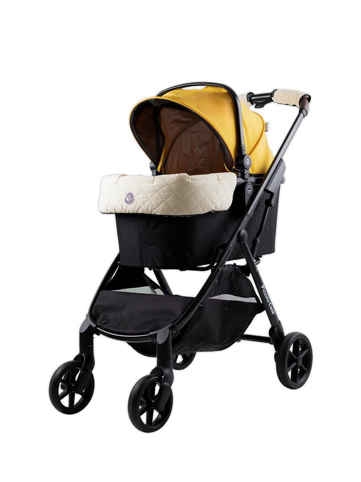 Pet Stroller, ECO - Yellow + Plié Edition