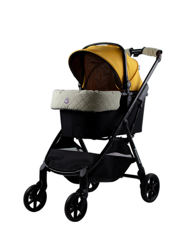 Pet Stroller, ECO - Yellow + Plié Edition