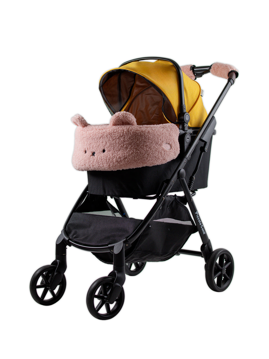 yellow dog stroller Pet Stroller, ECO