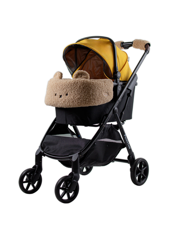 Pet Stroller, ECO - Yellow + Scribble Edition