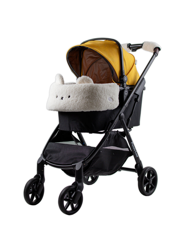 Pet Stroller, ECO - Yellow + Scribble Edition