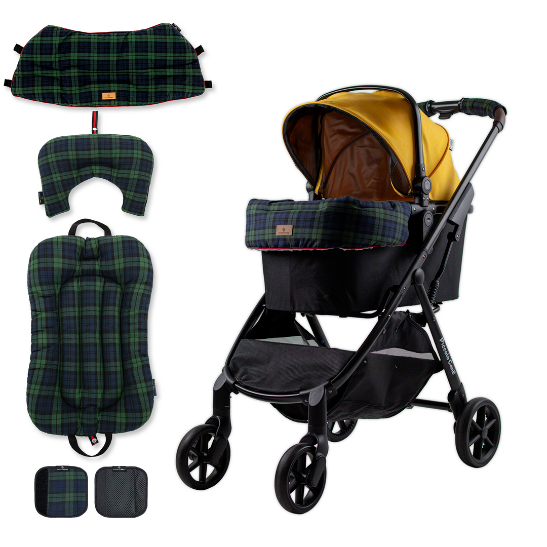 Pet Stroller, ECO - Yellow + Basic Edition