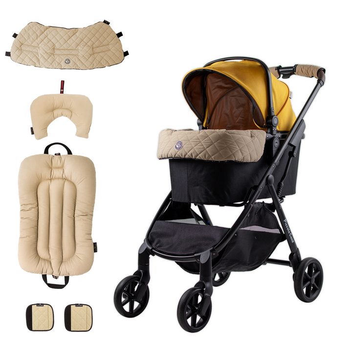 Pet Stroller, ECO - Yellow + Plié Edition