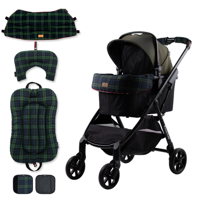 Pet Stroller, ECO - Green + Basic Edition