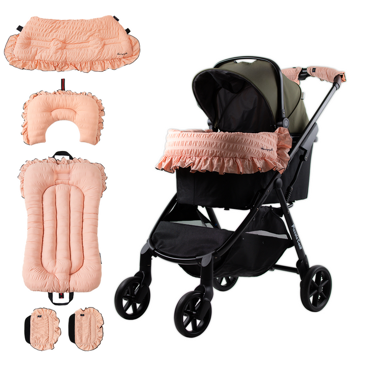 Pet Stroller, ECO - Green + Margaret the Lace Edition