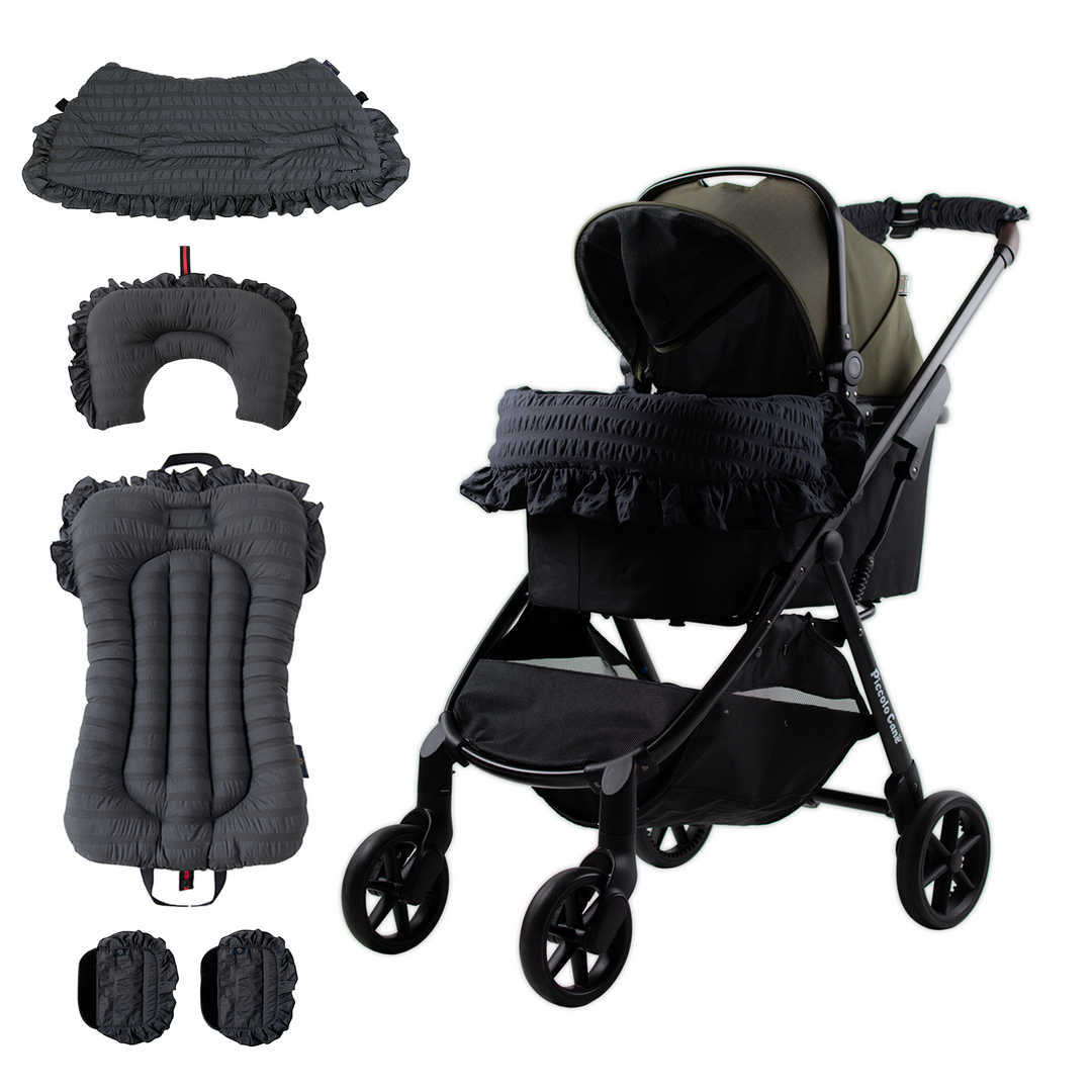 Pet Stroller, ECO - Green + Margaret the Lace Edition