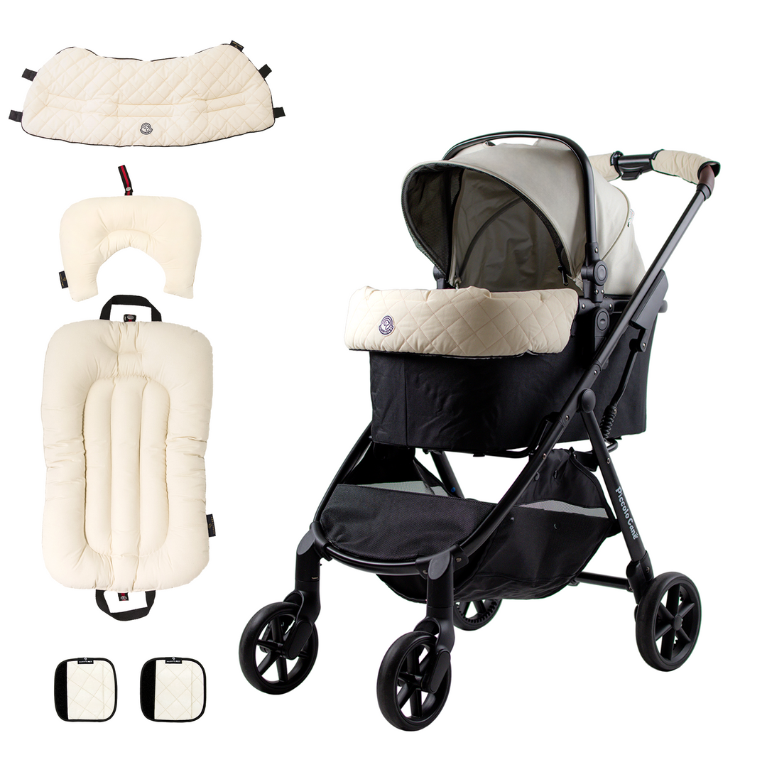 Pet Stroller, ECO - Ivory + Plié Edition