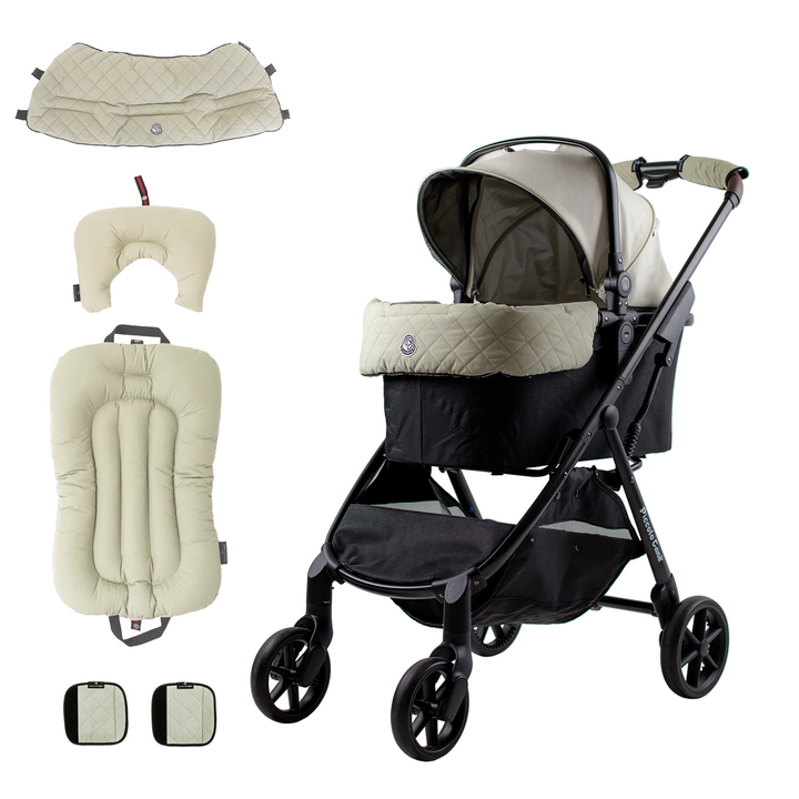 Pet Stroller, ECO - Ivory + Plié Edition