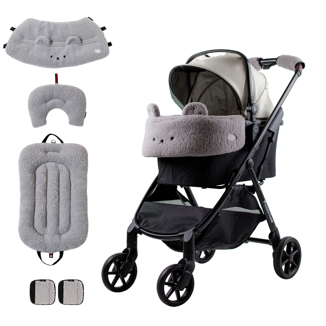 Pet Stroller, ECO - Ivory + Scribble Edition