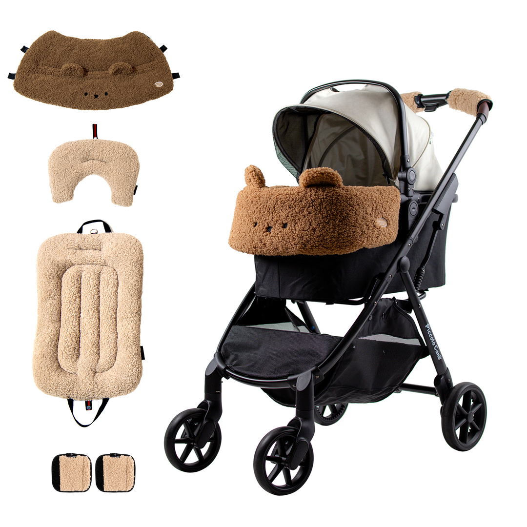 Pet Stroller, ECO - Ivory + Scribble Edition