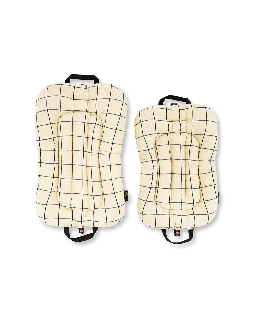 Basic, Square Beige set of 3 - (Free Grip Covers)