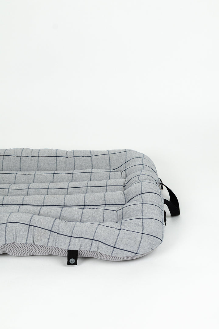 XLarge Dog liner, Basic - Square Grey