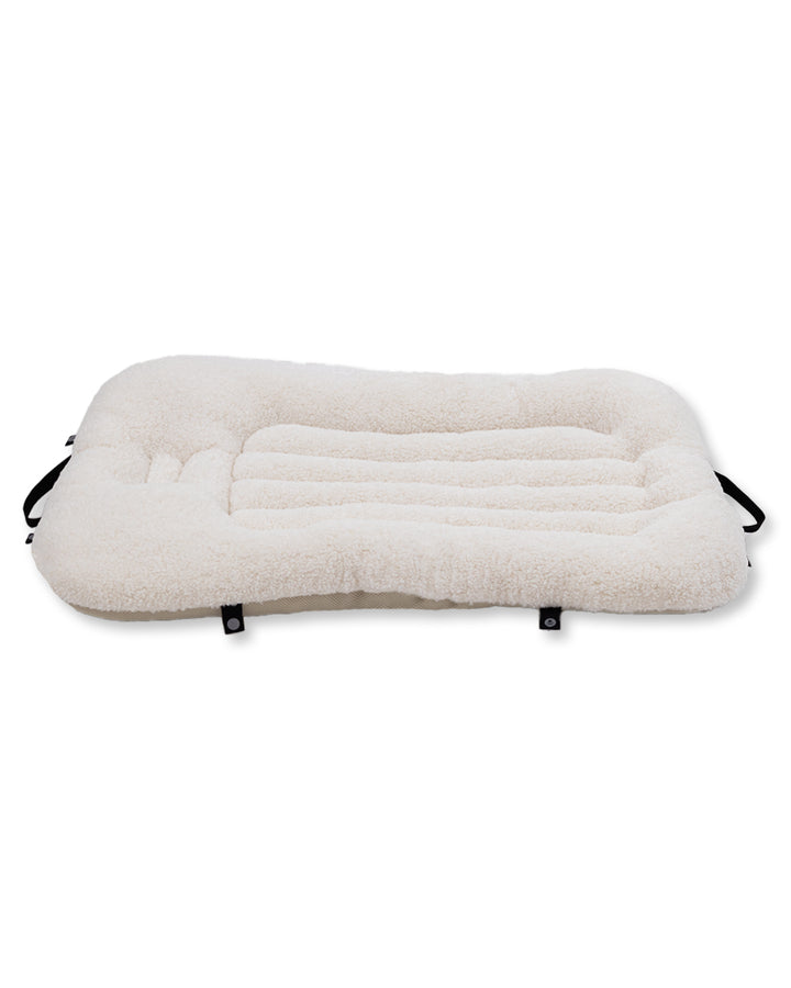 XLarge Dog liner, Scribble - Milk White