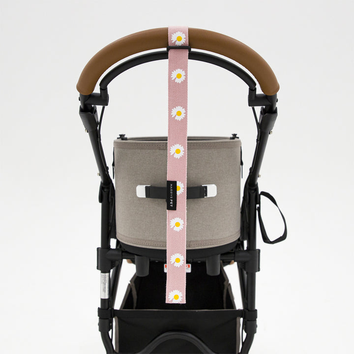 Lasso pet stroller safety strap - Flower edition